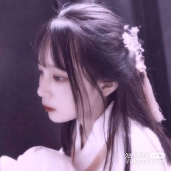 长发最潮阳光文艺微信女生头像