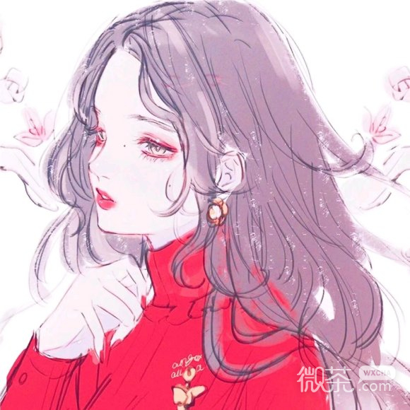 微信最潮时尚女生头像