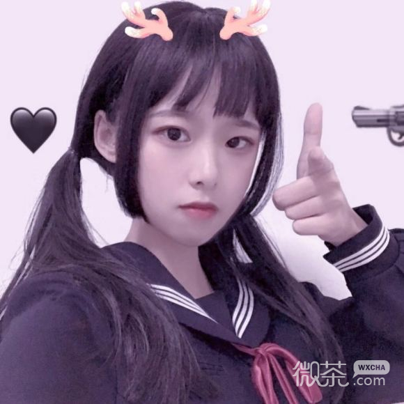 微信小清新阳光漂亮最潮女生头像