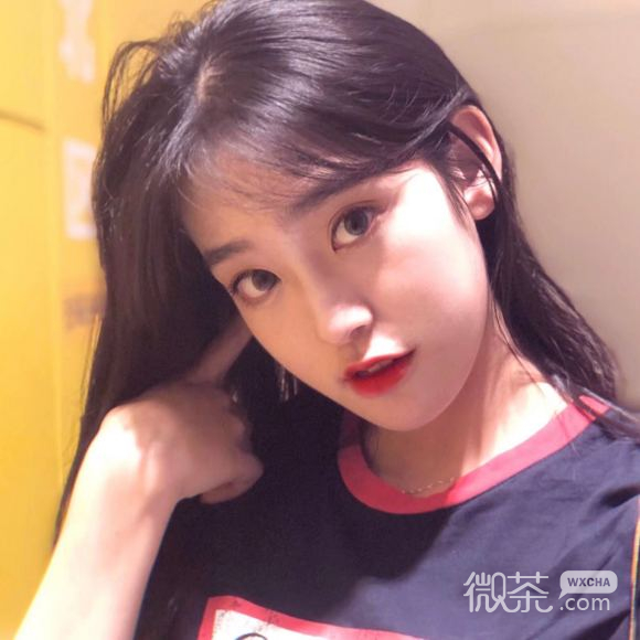 微信长发青春性感最潮女生头像