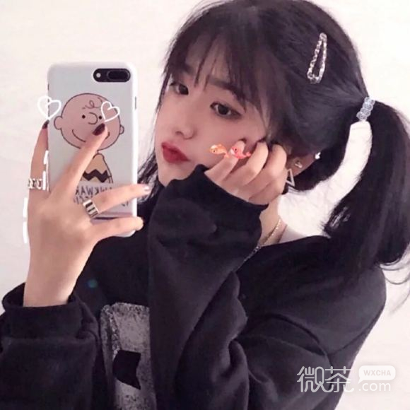 长发最潮阳光文艺微信女生头像