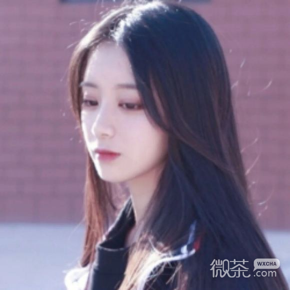 长发最潮阳光文艺微信女生头像