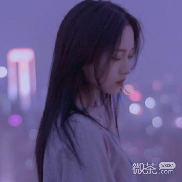 长发最潮阳光文艺微信女生头像