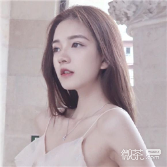 长发最潮阳光文艺微信女生头像