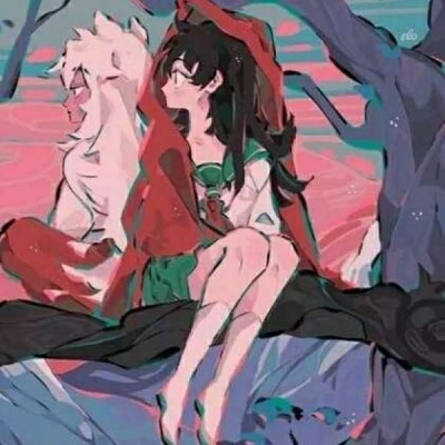 手绘系列卡通动漫情侣头像