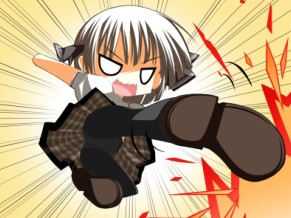 暴力女生可爱微信表情