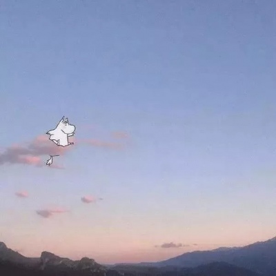ins风唯美意境背景图