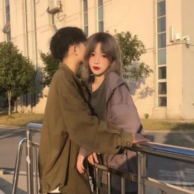 真人唯美意境一对微信情头