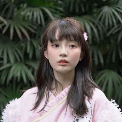 ins夏日限定小清新干净可爱气质女头