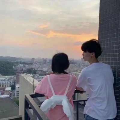 真人唯美意境一对微信情头