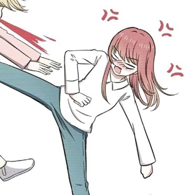 手绘可爱二次元动漫情头