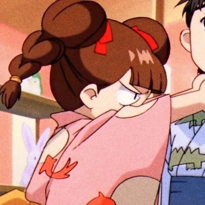 手绘可爱二次元动漫情头