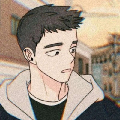 手绘可爱二次元动漫情头