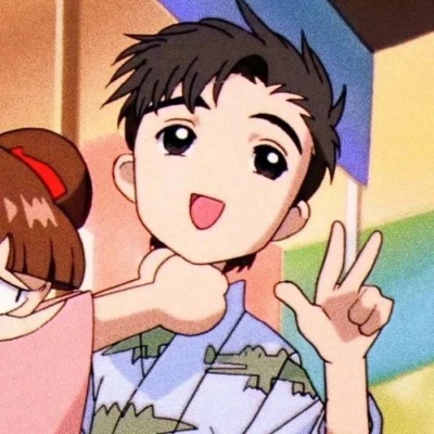 手绘可爱二次元动漫情头