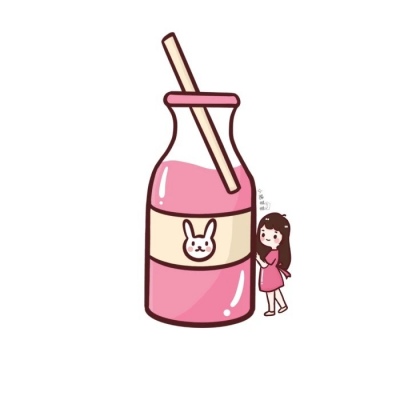 可爱动漫自描九人一组可用群背景图