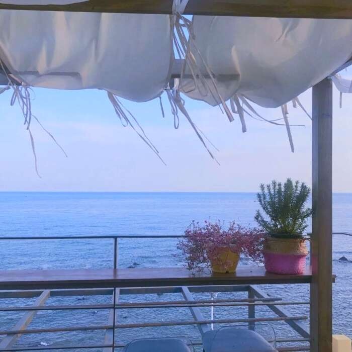 微信蓝色调朋友圈配图