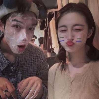 真人一对两张清新可爱情头