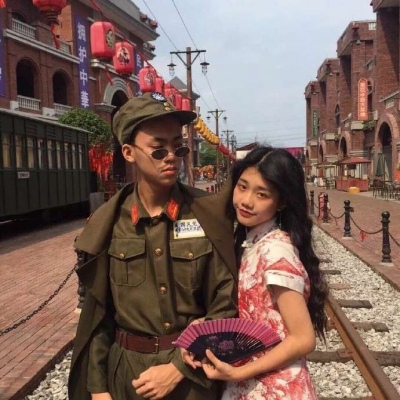 优质真人唯美一对两张情头