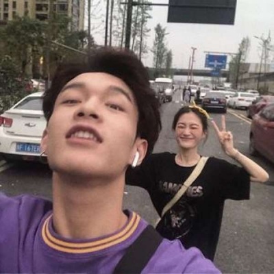 真人一对两张清新可爱情头