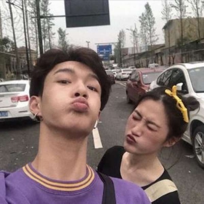 真人一对两张清新可爱情头