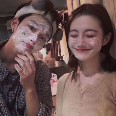 真人一对两张清新可爱情头