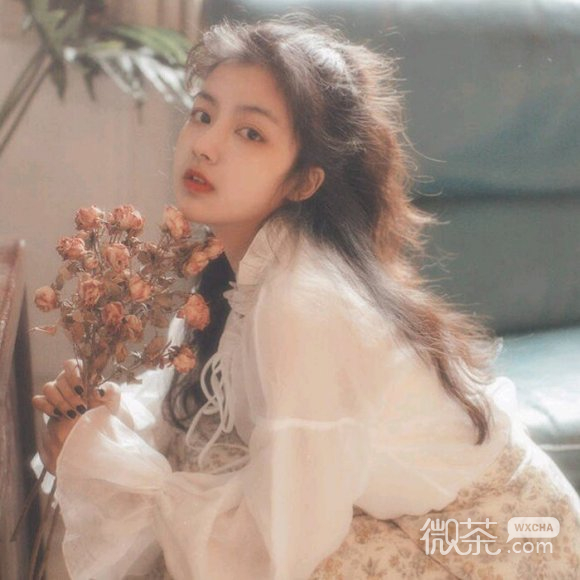好看粉嫩最潮微信女生头像