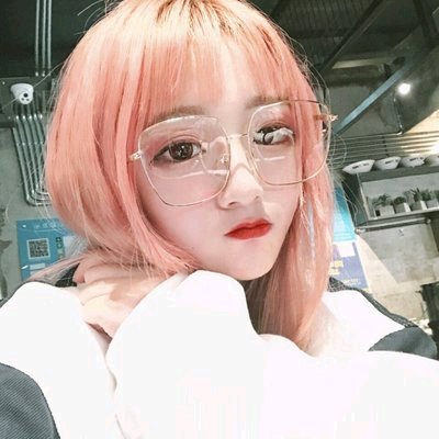 好看粉嫩最潮微信女生头像