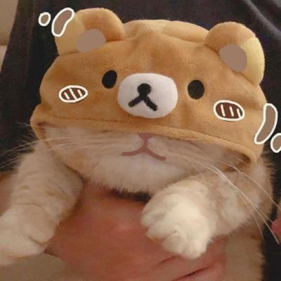 一对两张手绘可爱卡通情头