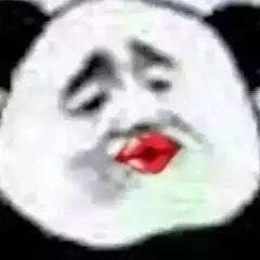 大红嘴唇微信表情包