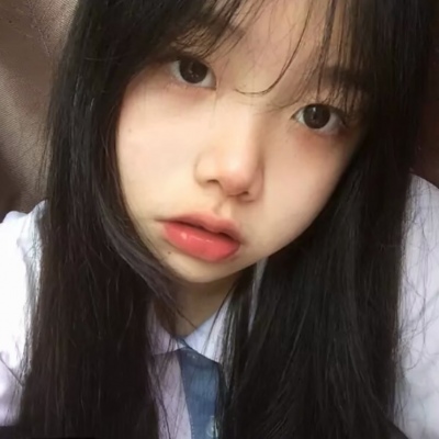 原宿风时尚意境清新微信女头
