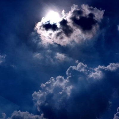 意境傍晚清新背景图