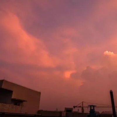 意境傍晚清新背景图