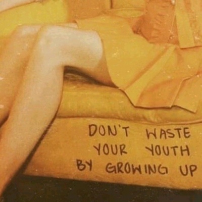 黄色唯美意境小清新背景图