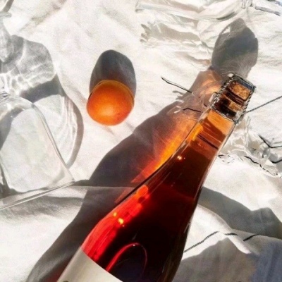 黄色唯美意境小清新背景图