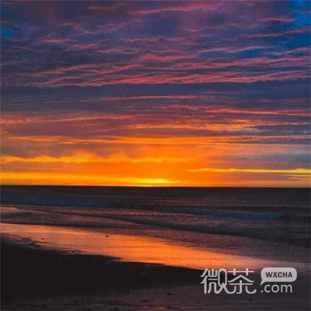 唯美最潮夕阳微信朋友圈配图