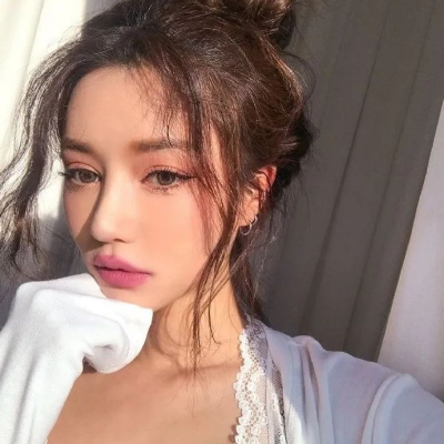 气质时尚小清新干净真人精致女头
