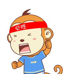 可爱猴子微信表情包