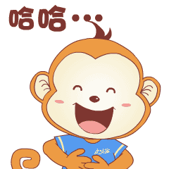 可爱猴子微信表情包