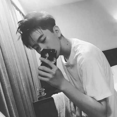 抖音ins黑白超酷真人动漫男头