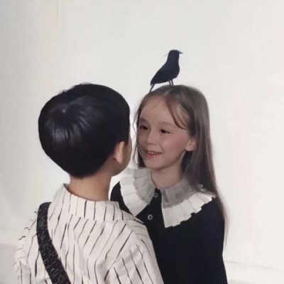 非主流可爱动漫真人一对两张情侣头像