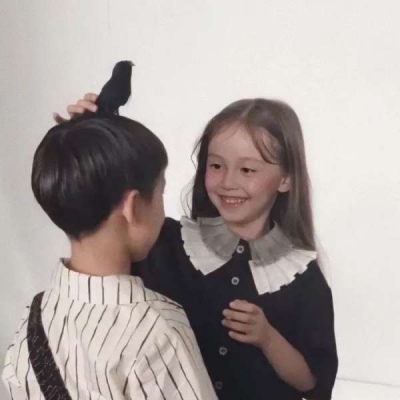 非主流可爱动漫真人一对两张情侣头像