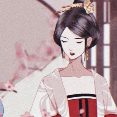 古风唯美女子动漫手绘头像