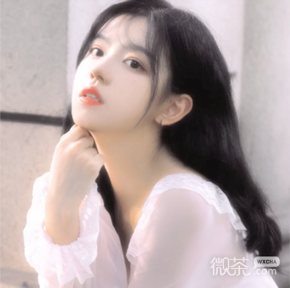 最潮快手网红微信女生头像