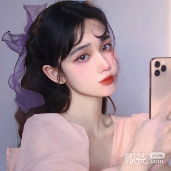 最潮快手网红微信女生头像