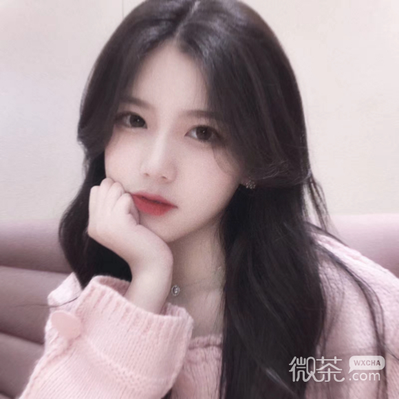 微信小清新阳光长发时尚女生头像