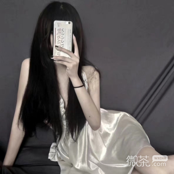 微信小清新阳光长发时尚女生头像