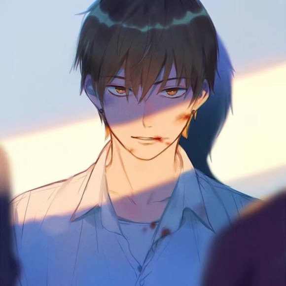 最潮冷酷微信男生头像