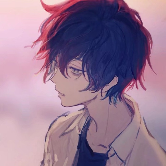 最潮冷酷微信男生头像