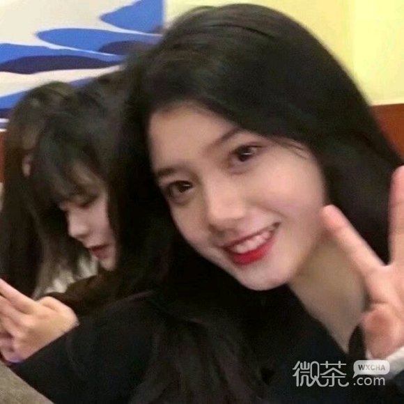 微信最潮清新女生头像