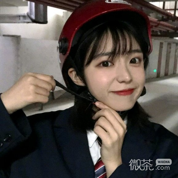微信最潮清新女生头像